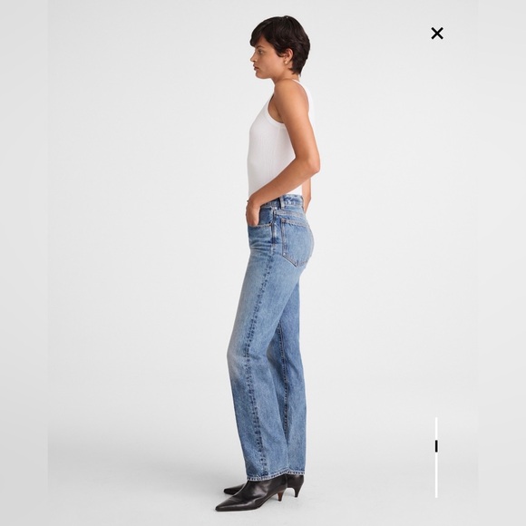 Madewell The Longline Straight Jean - Picture 4 of 12